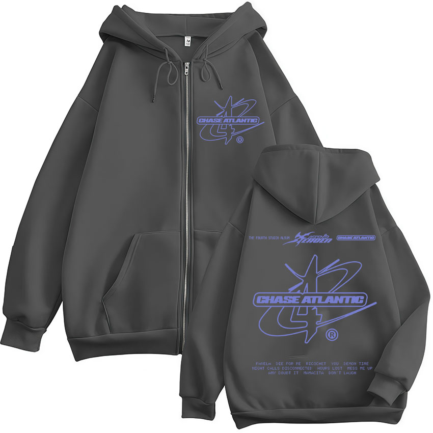 Rock Band Chase Atlantic Lost  - огляд і ціна Mens Fashion Zip Up Hoodies