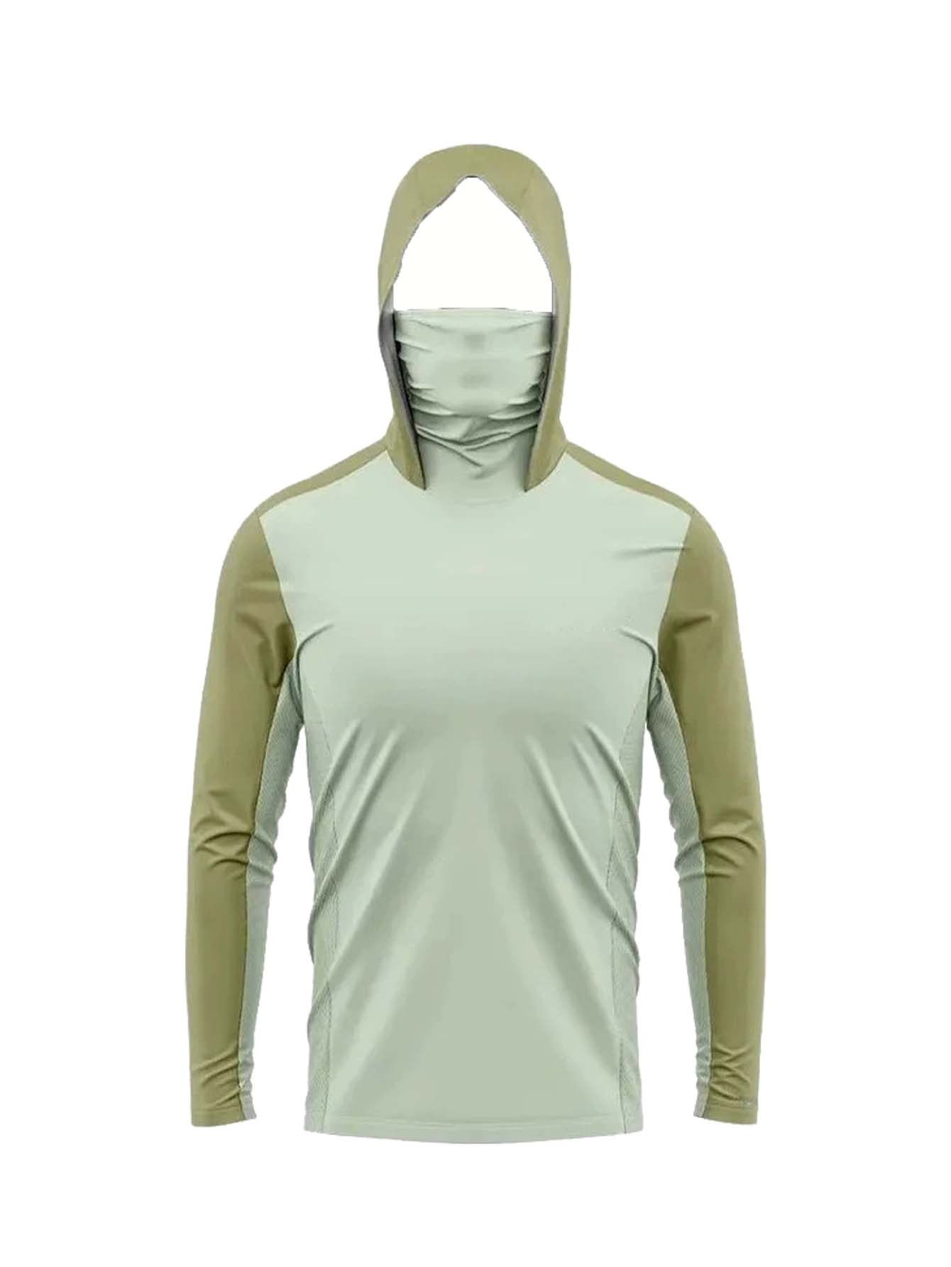 Outdoor Fisherman Hooded Long  - огляд і ціна Men'S Fashion T Shirts