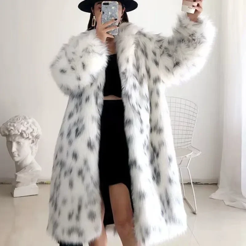 Women Faux Fur Long Coat Fashi - огляд і ціна Men'S Fashion X