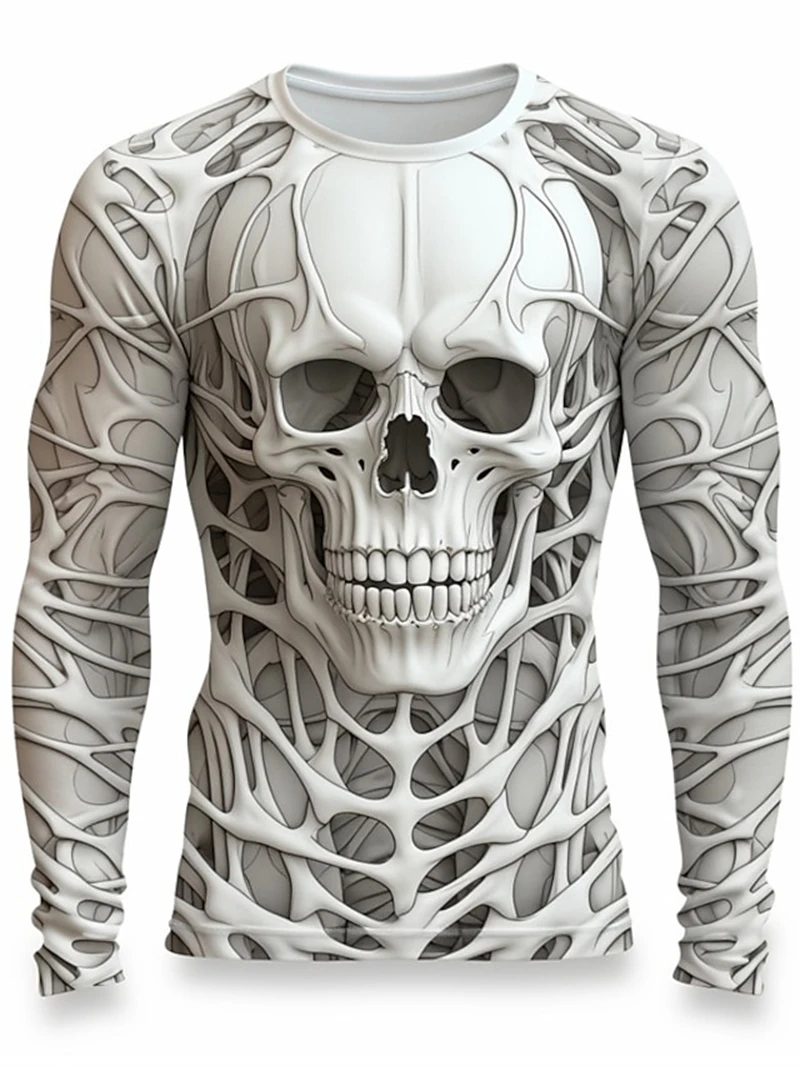 3D Print Skeleton Skulls Patte - огляд і ціна Mens Fashion Clothes