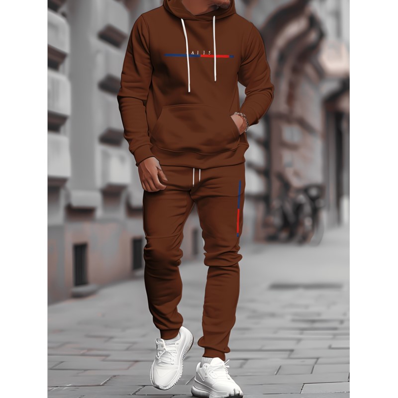 Men's Tracksuit Hoodies Trouse - огляд і ціна Mens Fashion Clothes