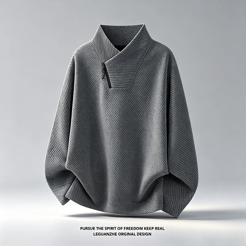 Mens Asymmetric Zip Stand Coll - огляд і ціна Mens Fashion Summer