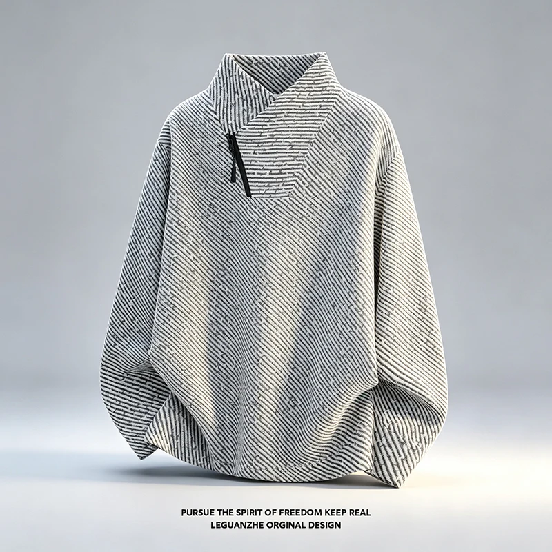 Mens Asymmetric Zip Stand Coll - огляд і ціна Mens Fashion Summer