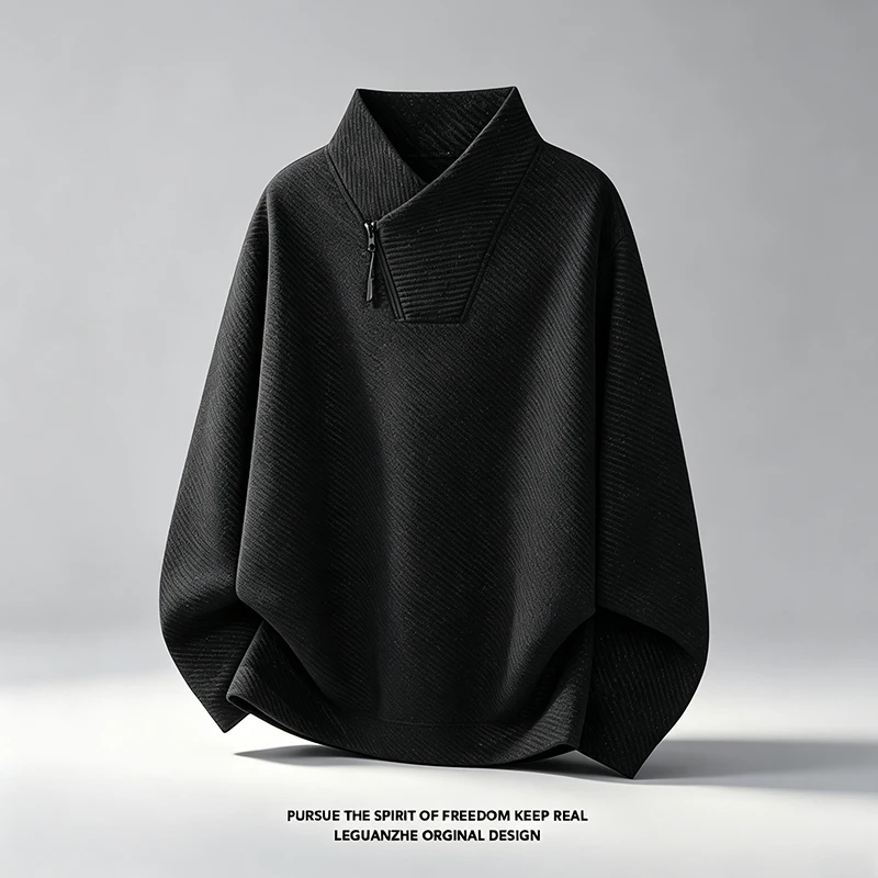 Mens Asymmetric Zip Stand Coll - огляд і ціна Mens Fashion Summer