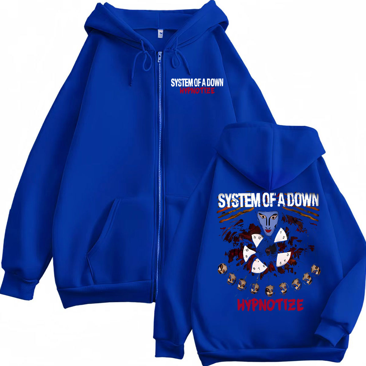 Rock Band System of A Down Hyp - огляд і ціна Mens Fashion Zip Up Hoodies