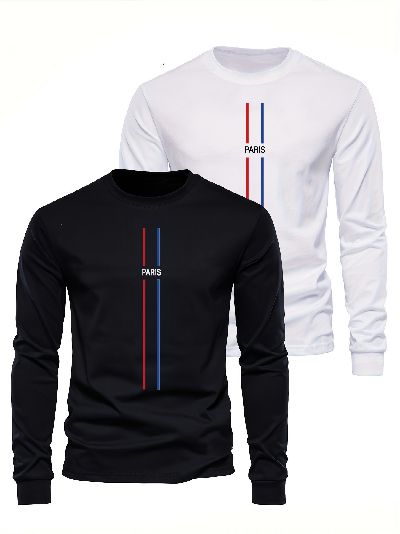 100% Pure Cotton Men's Long Sl - огляд і ціна Men'S Fashion T Shirts